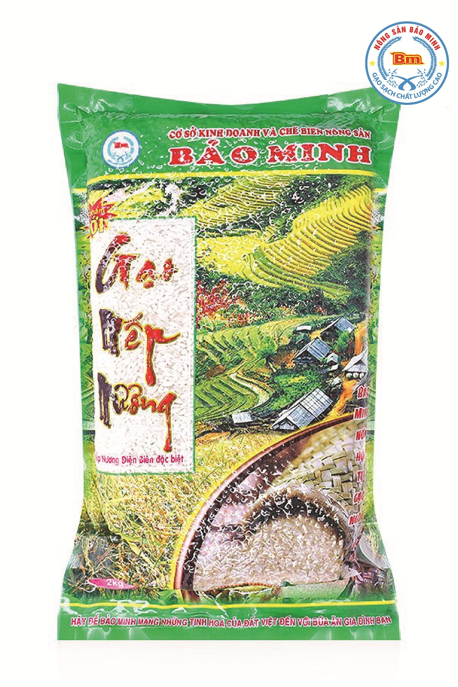 Gạo nếp Nương - Gạo Bảo Minh - Công Ty CP Kinh Doanh Chế Biến Nông Sản Bảo Minh